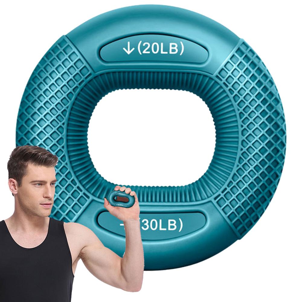 TK Silicona Dedo caliza Anillo mano músculo fortaleza Anillo muñeca Dedo entrenador ejerciore Carpiano expansor entrenamiento fitness device