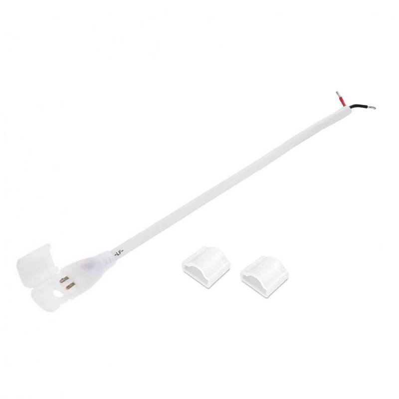 LEDBOX Kit Conector tira LED 220V SMD2835 DUAL + Tapas. Tiras LED y Neones, Accesorios para tiras