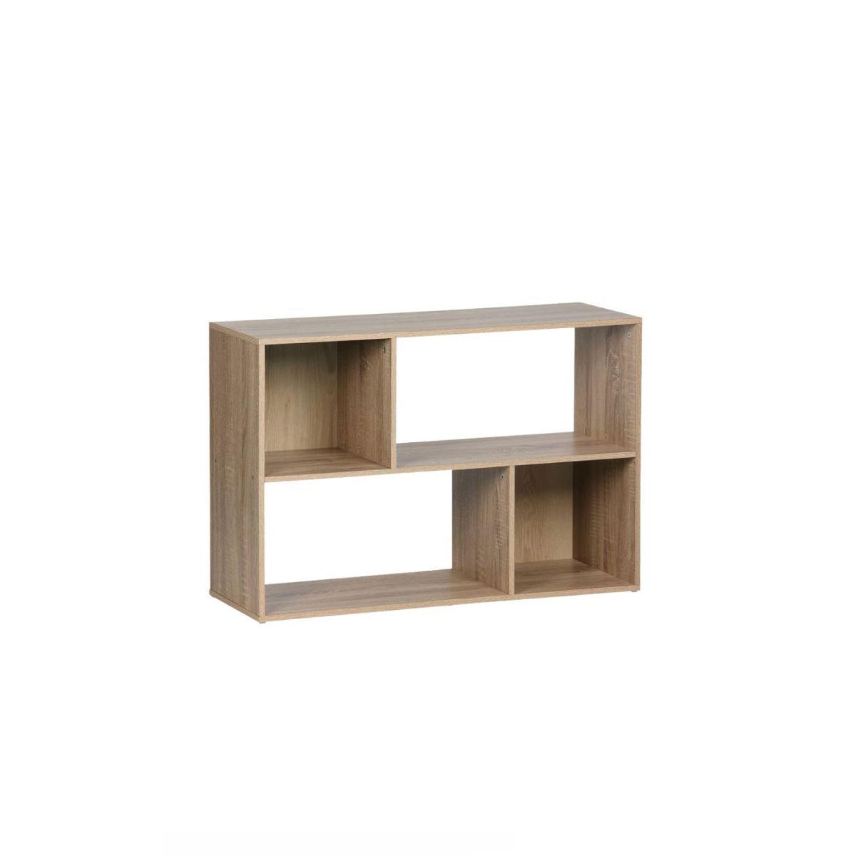 Regalos Miguel - Estanterías - Estantería Vigo Rectangular 4 Compartimentos