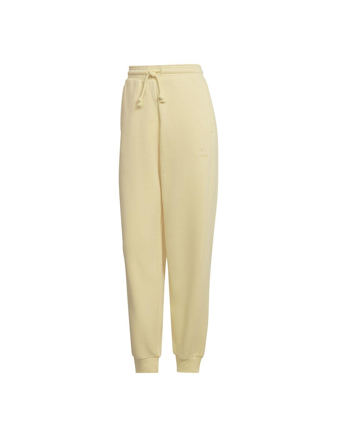 Adidas Pantalón Mujer All Szn Amarillo Corte Holgado