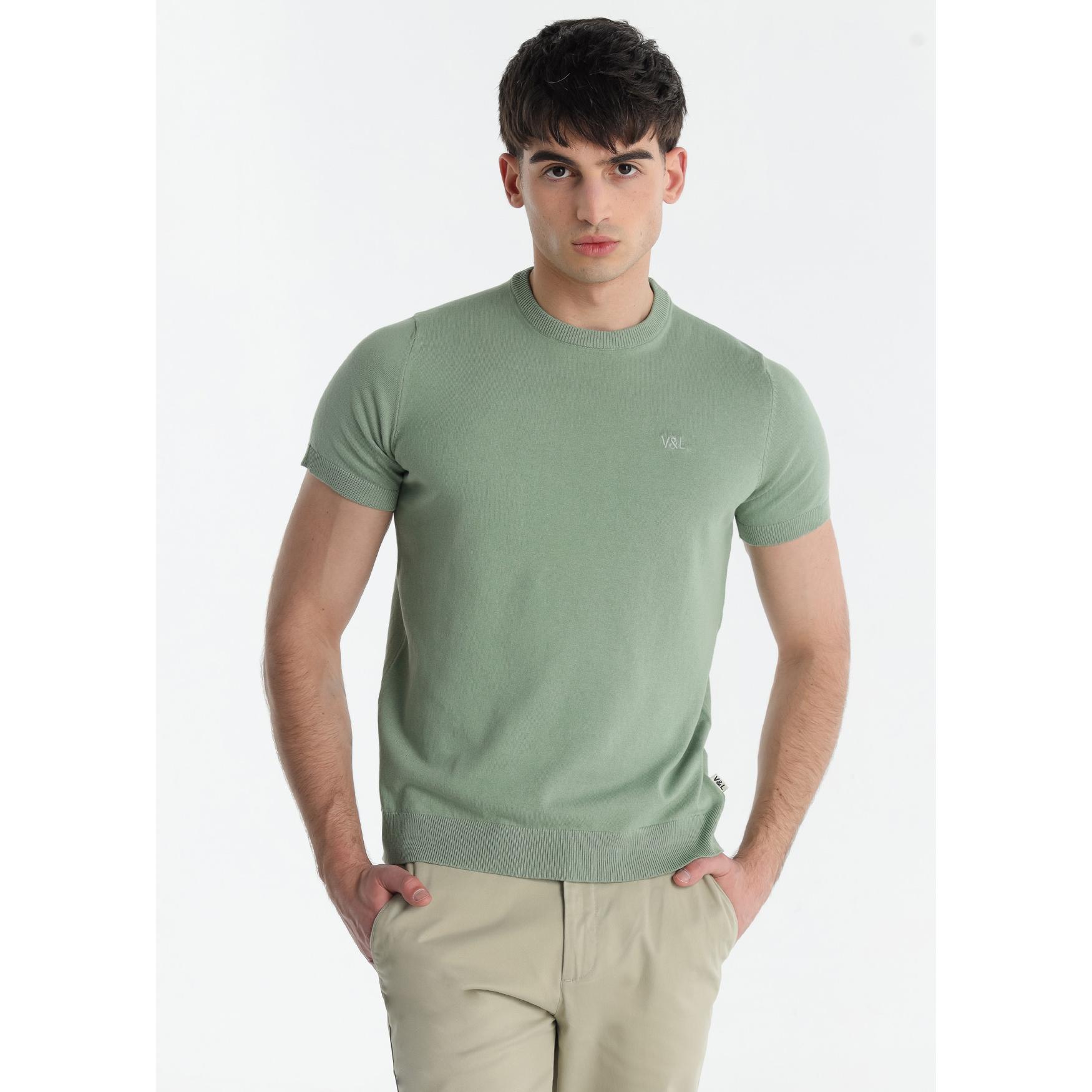 Victorio & Lucchino - Camiseta Punto Logo Green