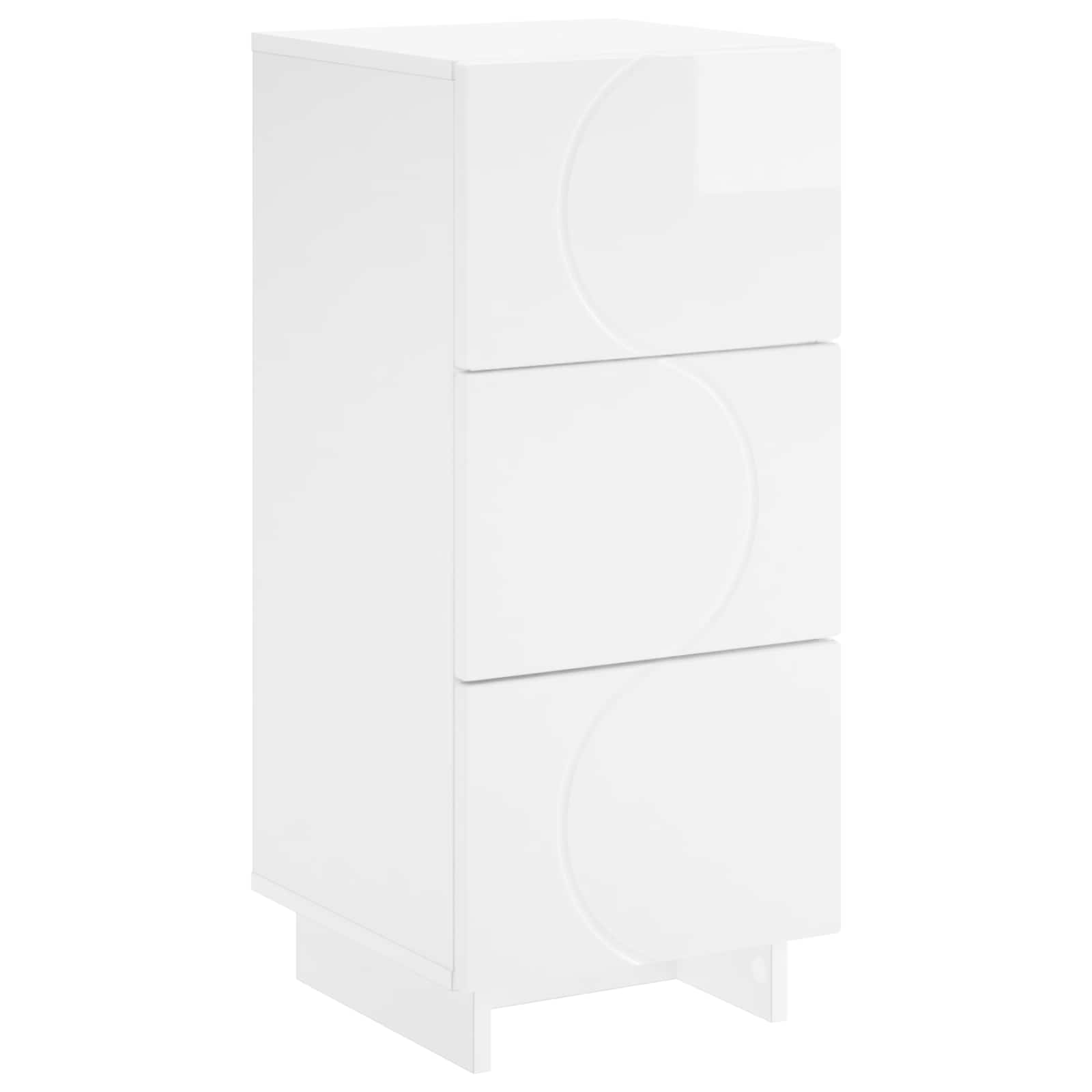 vidaXL Aparador  33,5 x 34,5 x 75 cm Madera de ingeniería Multicolor