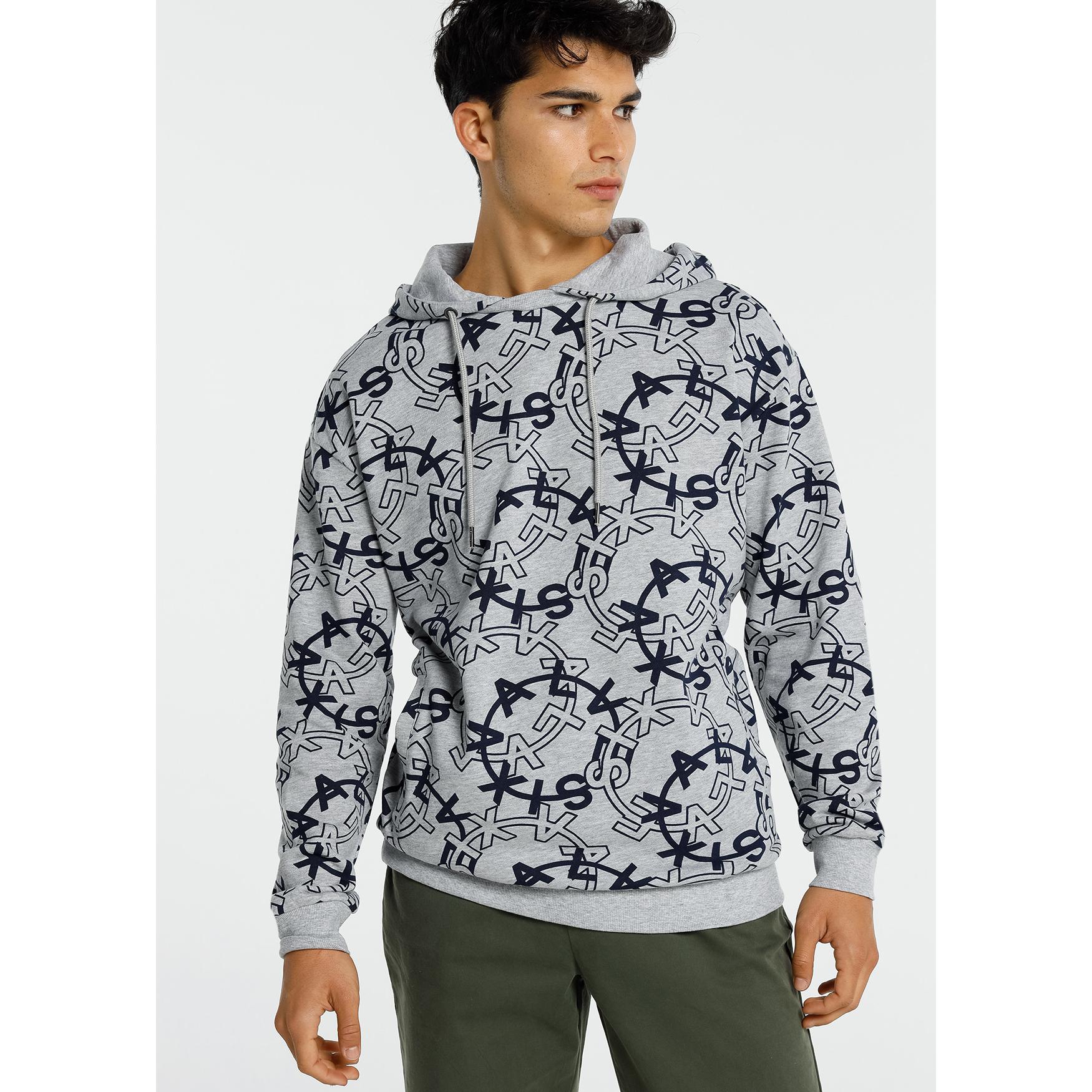 SIX VALVES - Sudadera Capucha Estampada Blue Stone - Sudadera Capucha