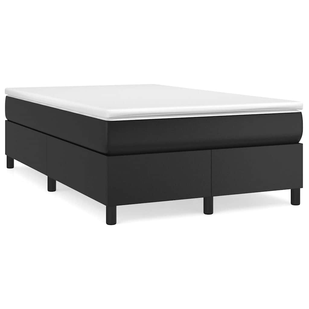 vidaXL Estructura de cama con somier cuero sintético  120x200 cm Multicolor