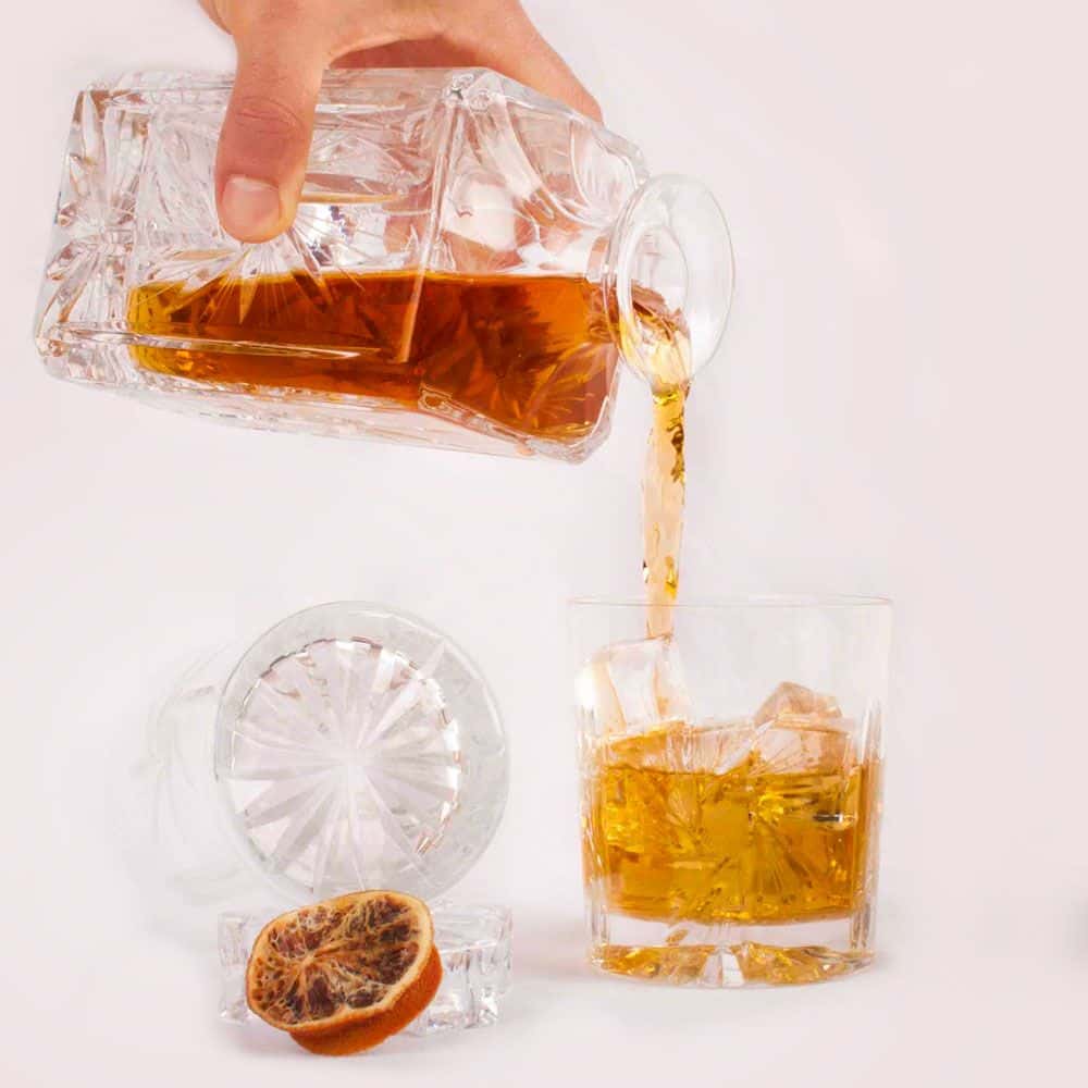 Set de Whisky CRC - Cristal Tallado | Franquihogar - Lujo y Elegancia