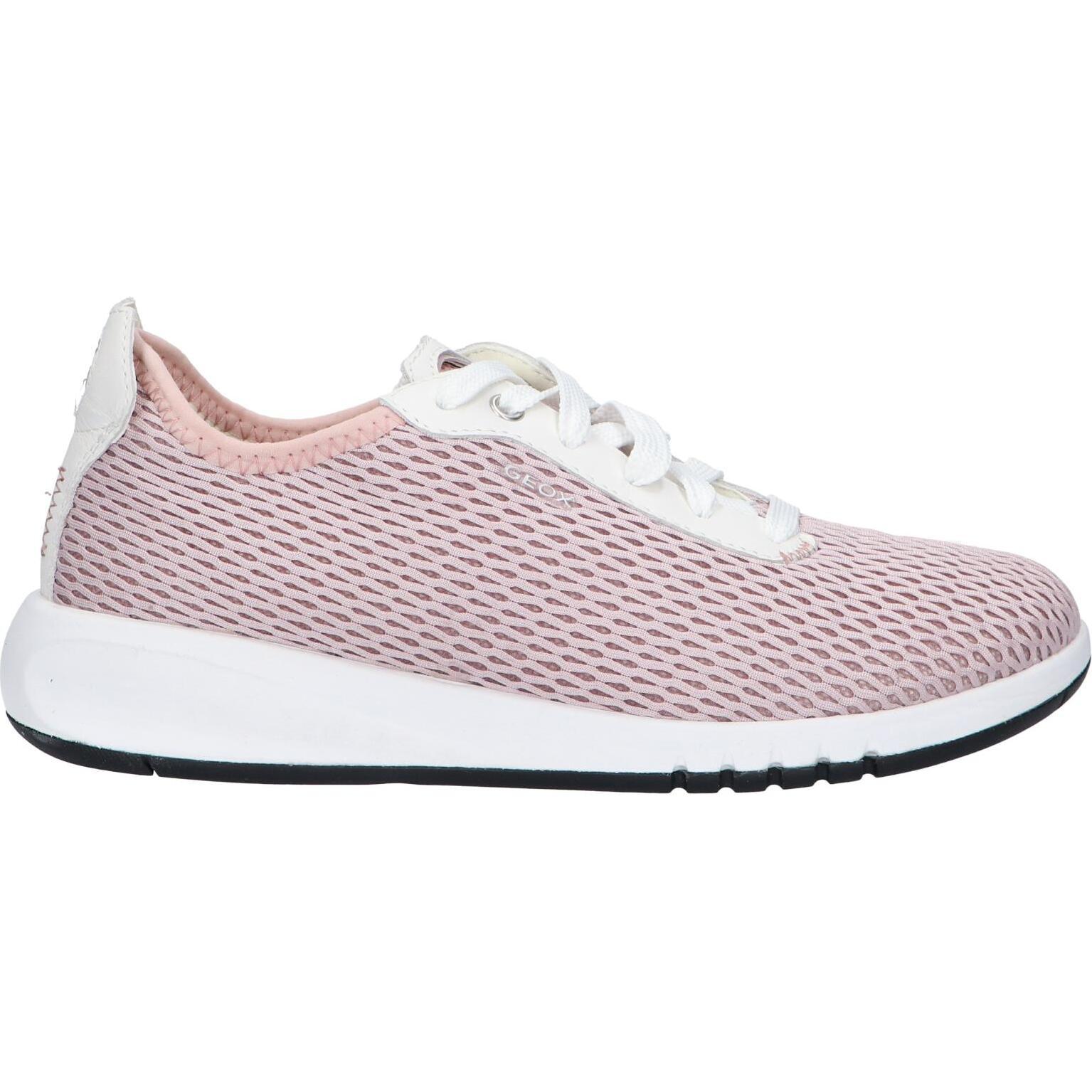 Women's and girls' sneakers geox d25hnb 05q85 d aerantis c8a1z antique rose-white