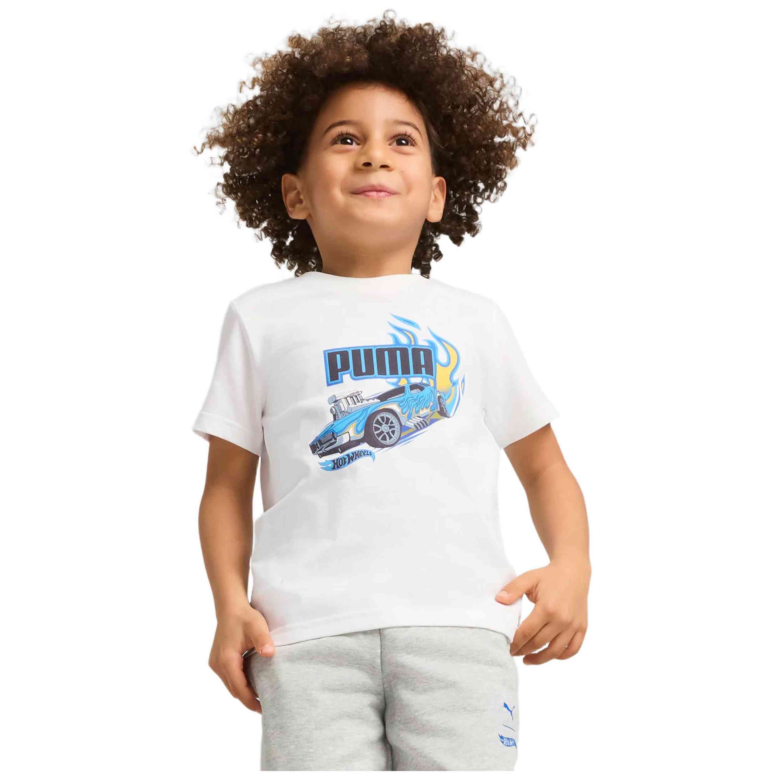 Camiseta De Manga Corta Puma modelo 077-50454147662163 para Niñas en color Blanco