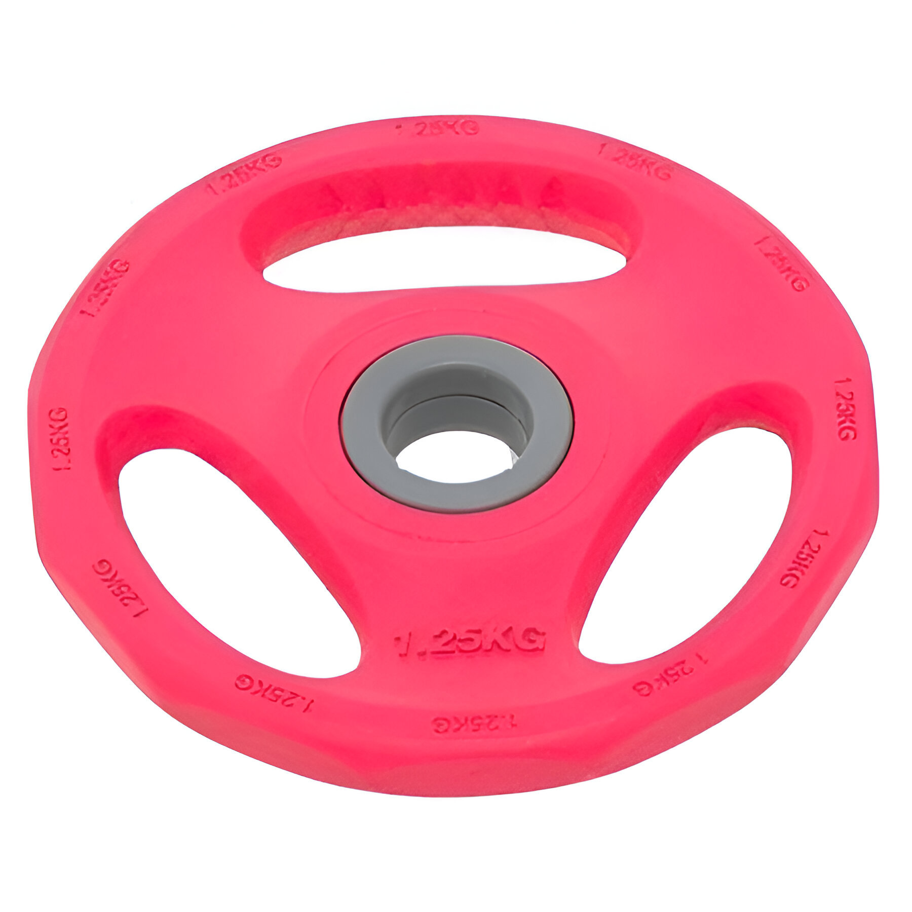 Ozio Fitness Discos Pump 30 mm Musculación Fitness Hierro Recubrimiento de Goma 1,25 kg  / 2,5 kg / 5 kg