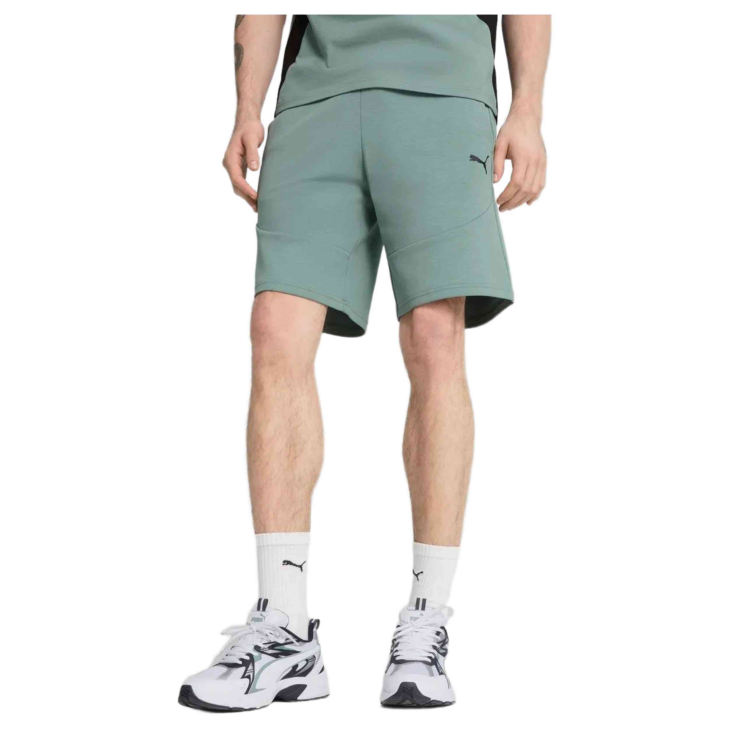 Pantalones Cortos Puma modelo 684603-30 para hombre y mujer en color Verde
