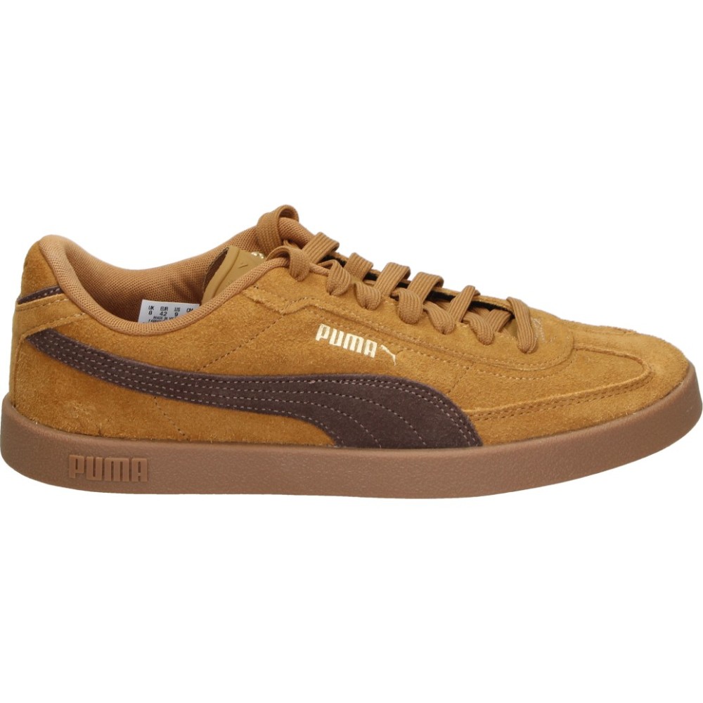 PUMA | Zapatillas Puma Club II Era para Hombre – Deportiva en Color Marrón con Detalles – Sneakers con Cordones – Plantilla SoftFoam+ – Cómodas y Versátiles – Modelo 400717-35