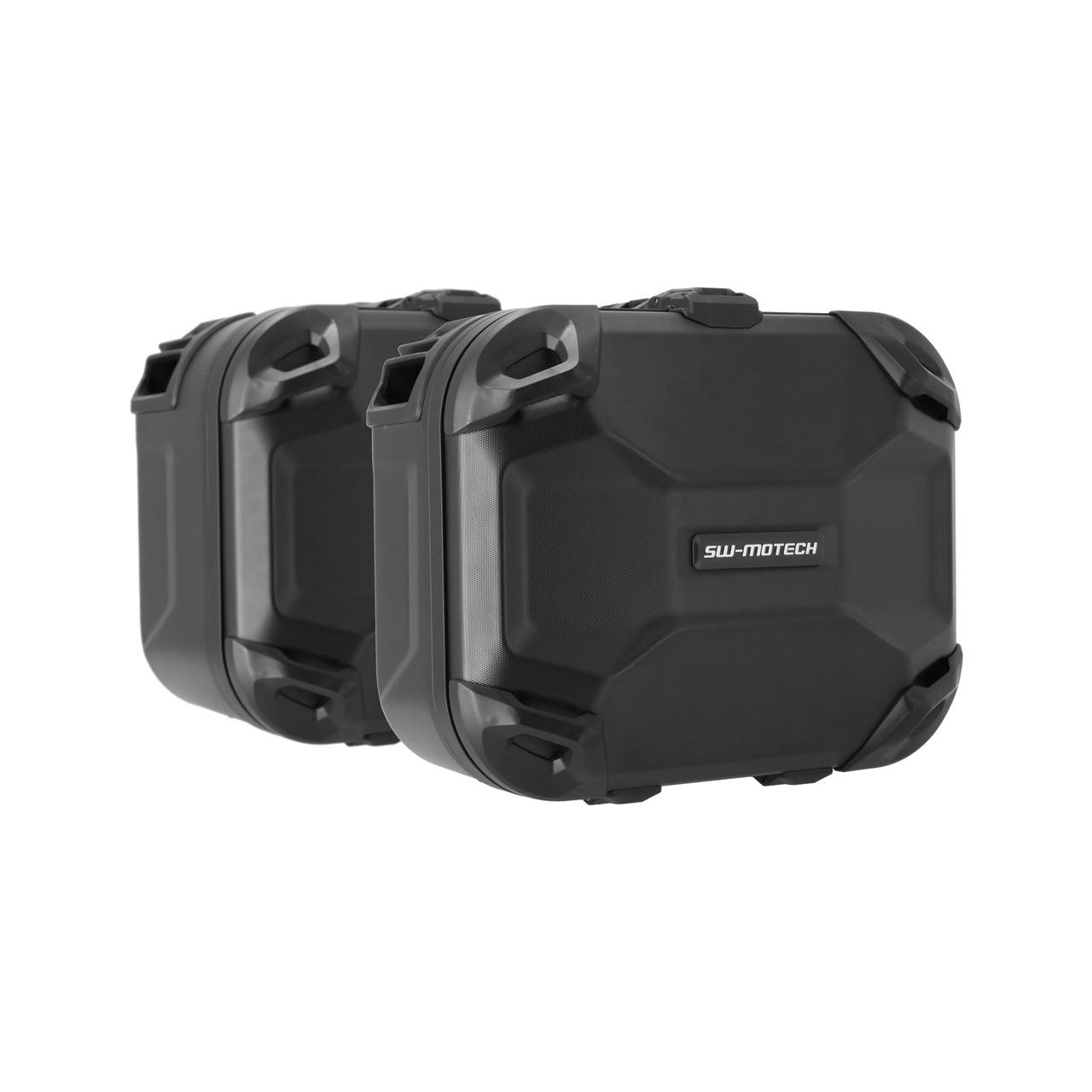 Sistema De Maletas Laterales Con Herraje Dusc 41/33 L Negras KFT.22.995.65001/B