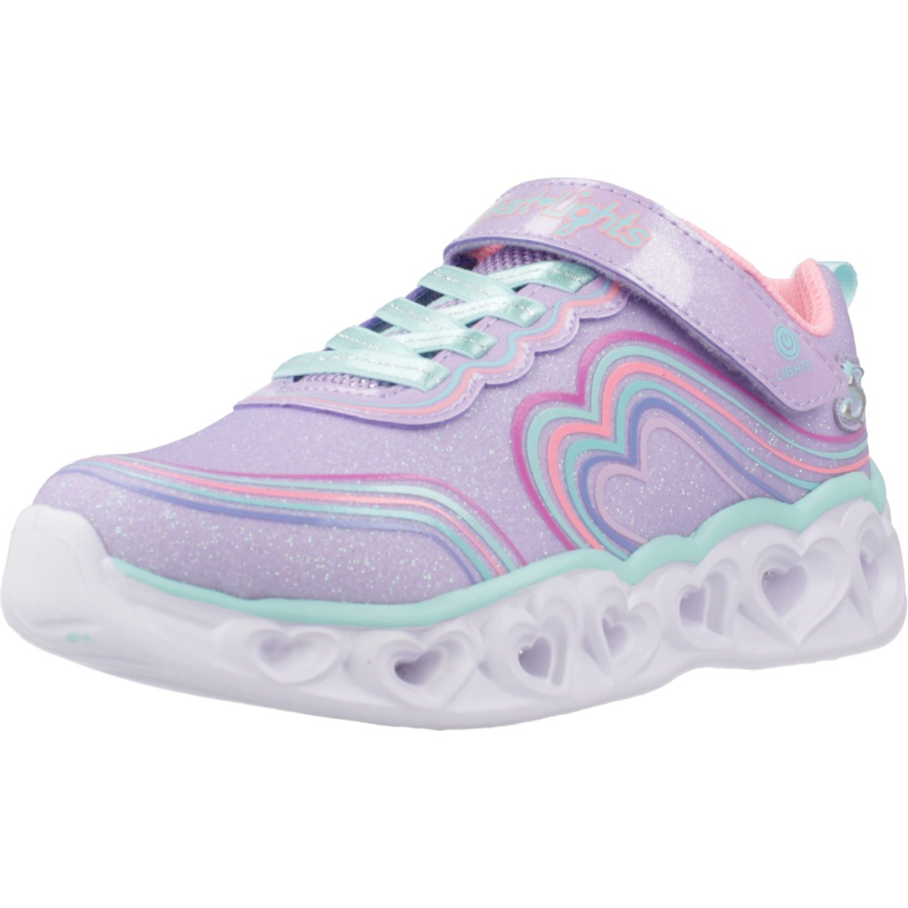 Zapatillas Niña Marca Skechers Modelo Heart Lights - Retro