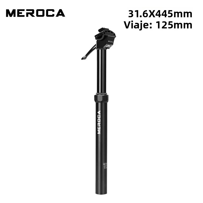 TK MEROCA Poste De Silla Para Bicicleta De Acero Aluminio Ajustable En Altura 27.2mm/30.9mm/31.6mm Para Bicicleta De Carretera Y Montaña