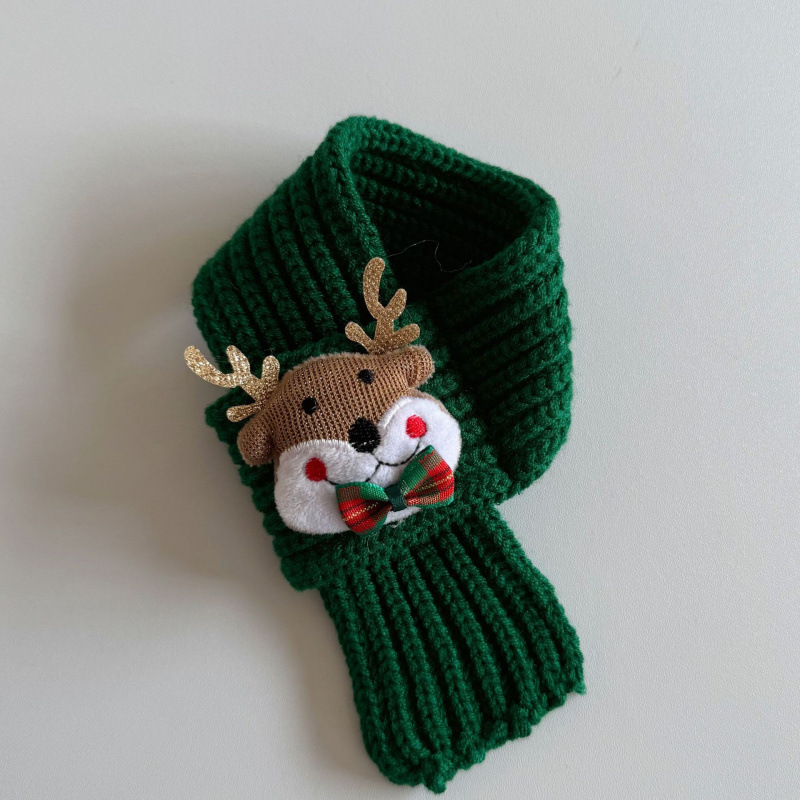 Bufanda para gatos y perros – Accesorio decorativo de otoño e invierno, cuello de punto abrigado para mascotas, gatos y gatitos