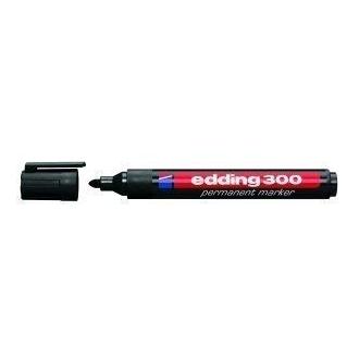 Edding Rotuladores industria 300 NEGRO, Cantidad = 10