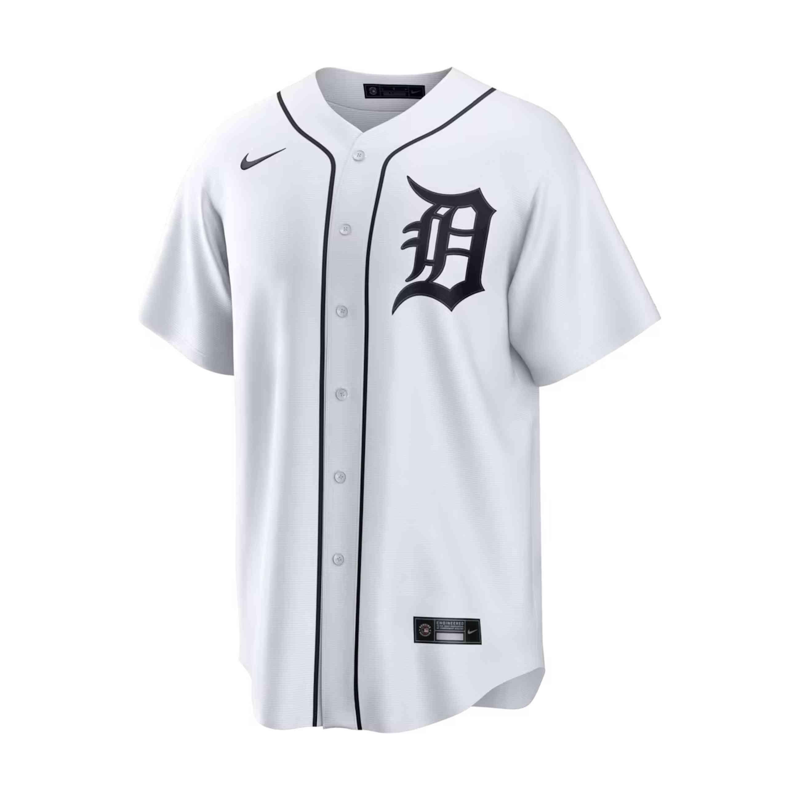 BEISBOLERA NIKE BLANCA DETROIT TIGERS HOME JERSEY