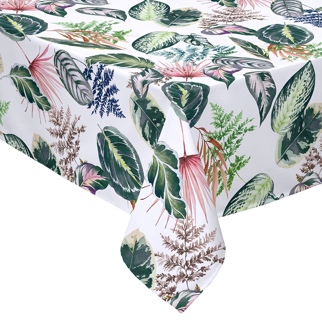 NAF NAF - Mantel 100% algodón TROPALM 140x250 cm