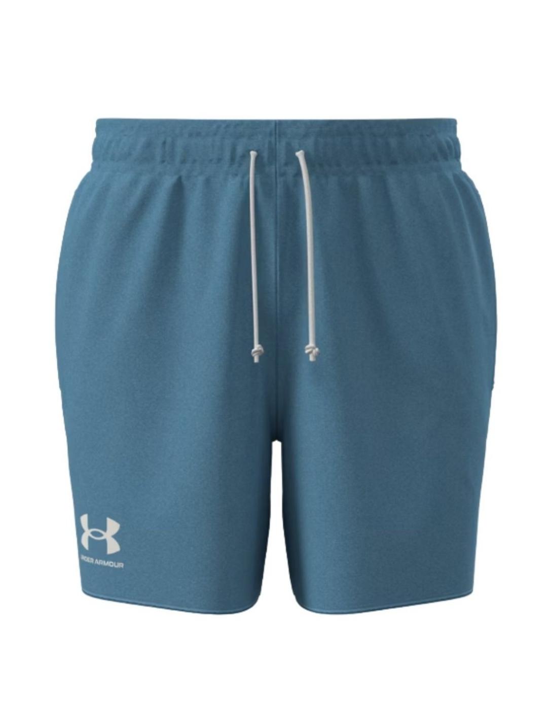 Pantalón corto de 15 cm UA Rival Terry para hombre
