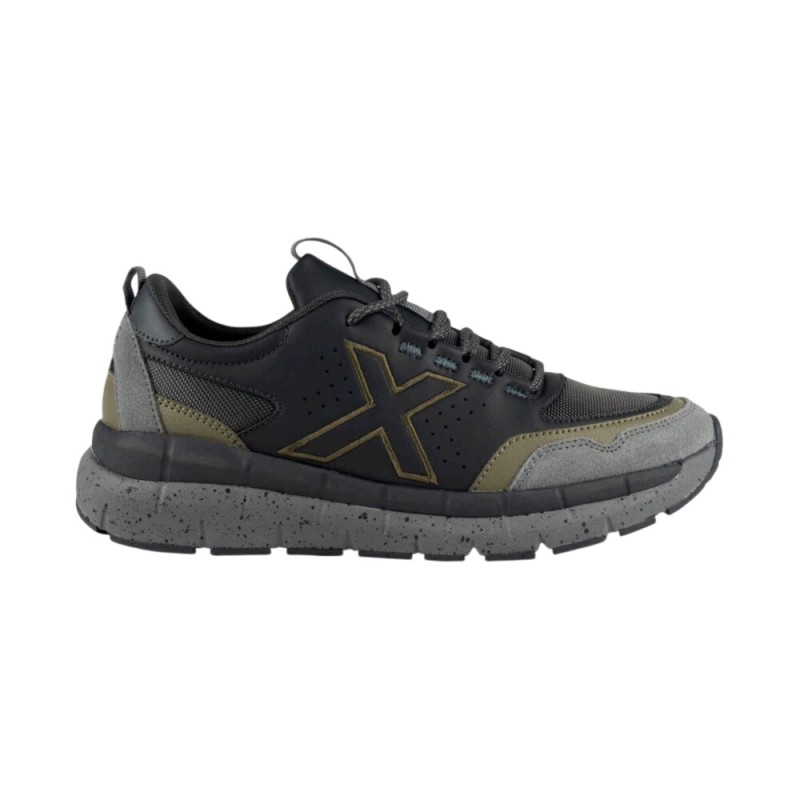Zapatillas Negras Munich Kava 33 Para Hombre