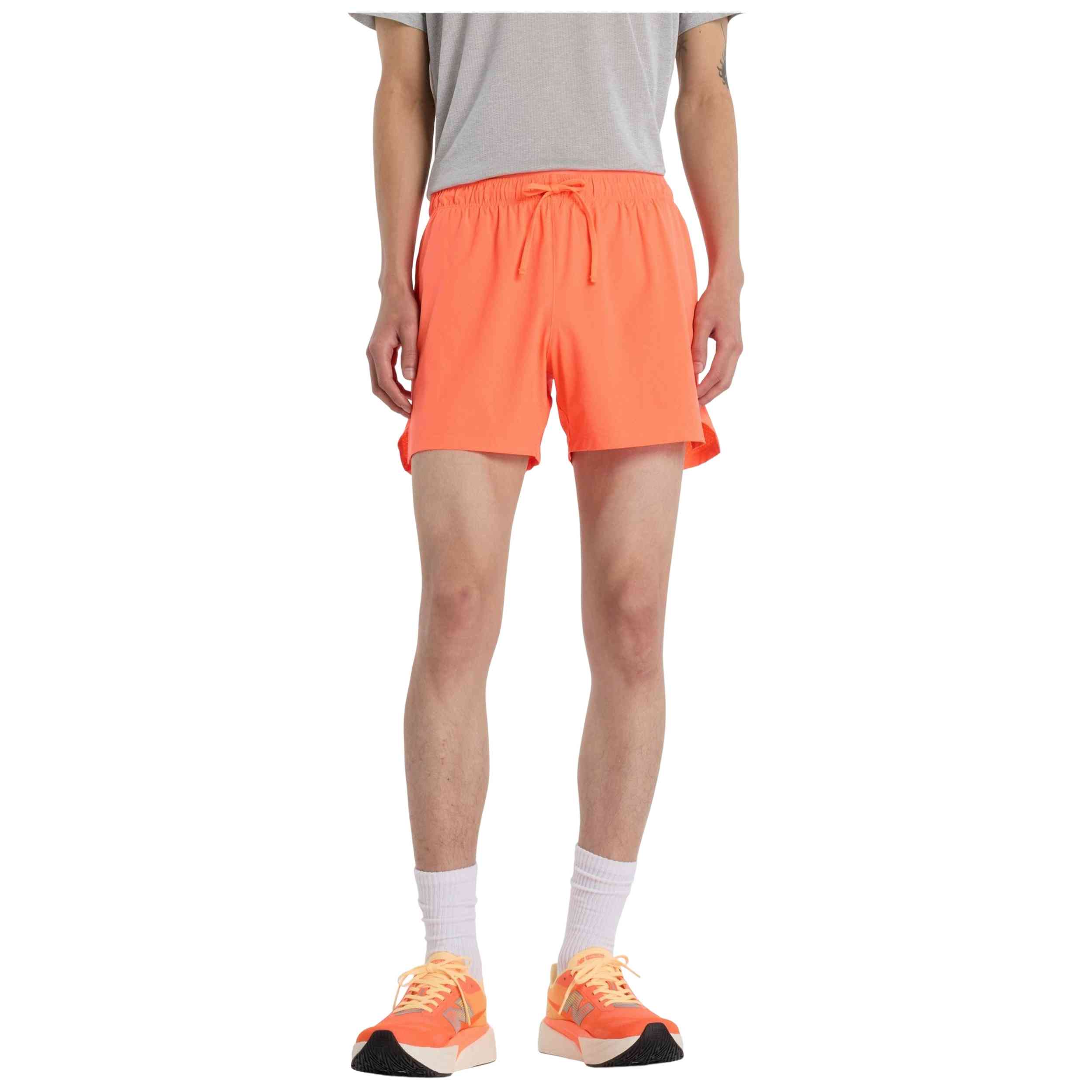 Pantalon Corto New Balance modelo Pantalón corto New Balance RC 5 Inch naranja para hombre y mujer en color Naranja