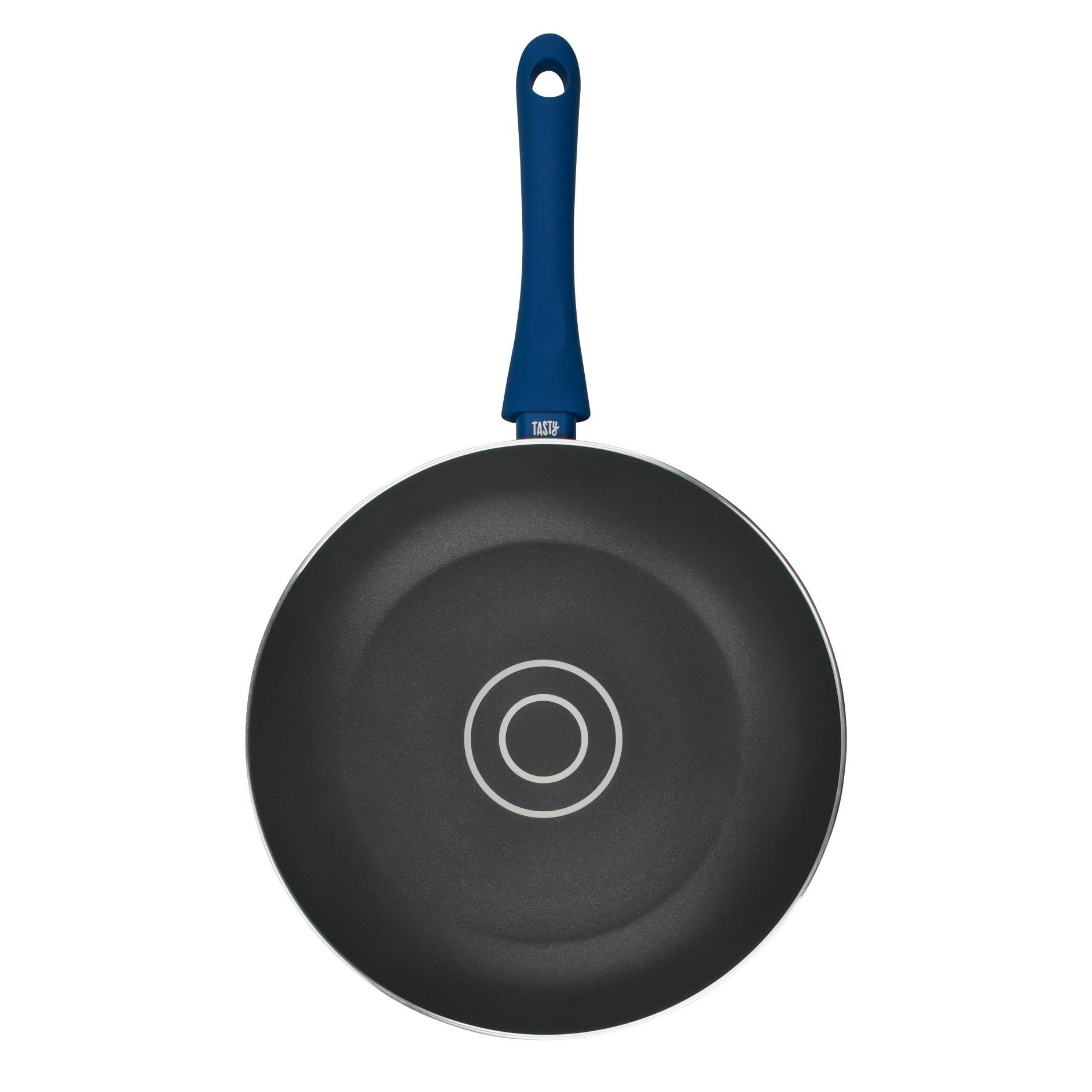 Fackelmann Statement Mini Sartén 14 cm, Sartén de Aluminio Reciclado con Recubrimiento Cerámico, Resistente al Calor hasta 150 Grados, Negro Sombra y Gris Ceniza