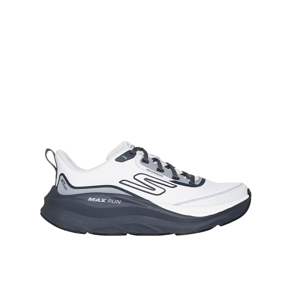 Skechers Max Cushioning Max Run - Vorteza Zapatillas deportivas para mujer blancas en textil y sintético 86578