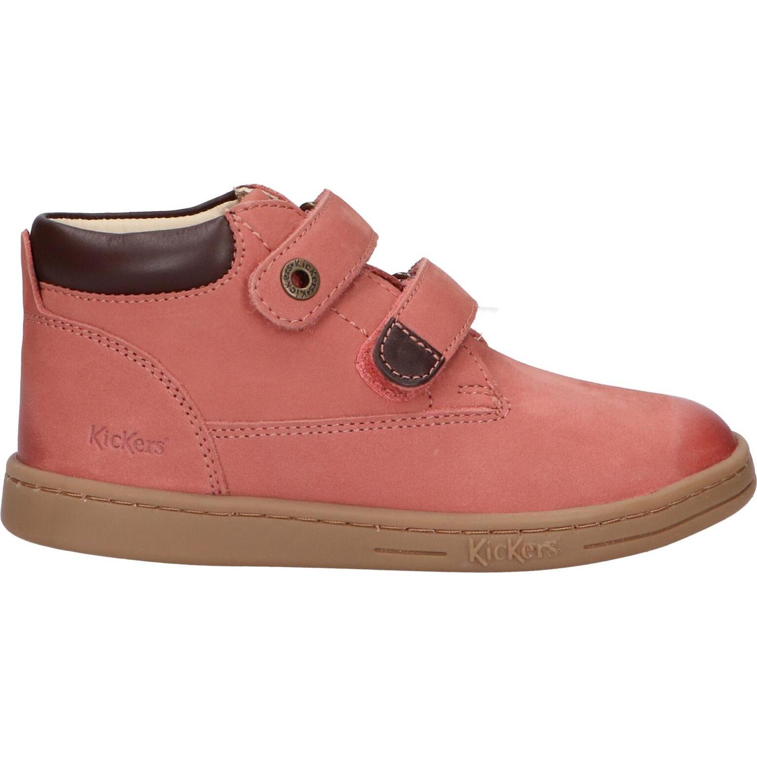 Kickers 571987-30 TACKEASY GOLF 131 ROSE CLAIR girl's winter boots in pink with cushioned insole, flexible non-slip sole, perfect for Autumn/Winter 25, stylish and warm for girls.