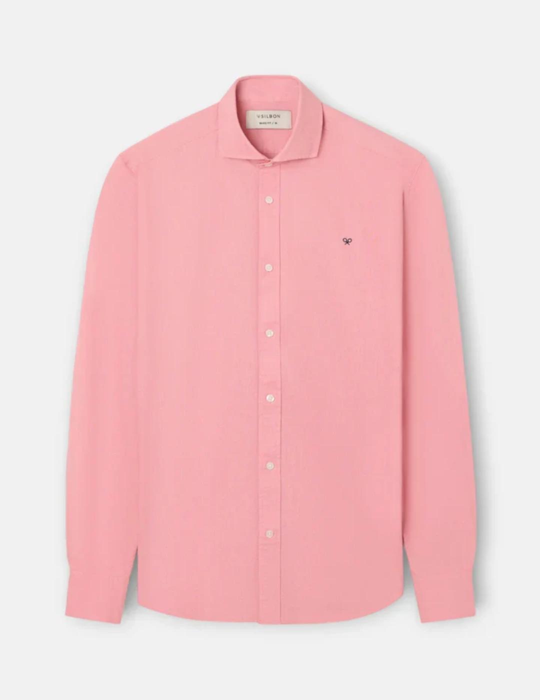 SILBON CAMISA ROSA LINO SPORT