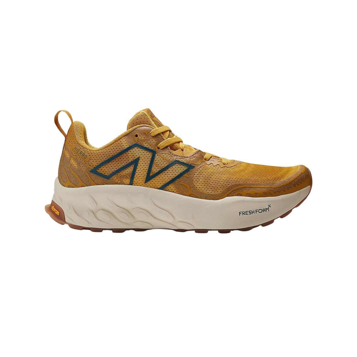 Zapatillas new balance hierro mthierf8 amarillo de hombre.