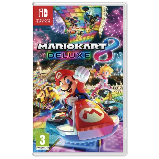 Mario Kart 8 Deluxe Nintendo Switch – Juego Físico | PAL España | Español, Inglés, Francés, Alemán, Italiano