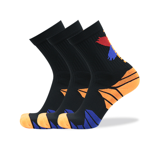 OmHom 3Pares De Calcetines Deportivos Profesionales Para Hombres Y Mujeres Altura De Pierna Alta Material COTON Para Ciclismo Fútbol Baloncesto Running Trekking