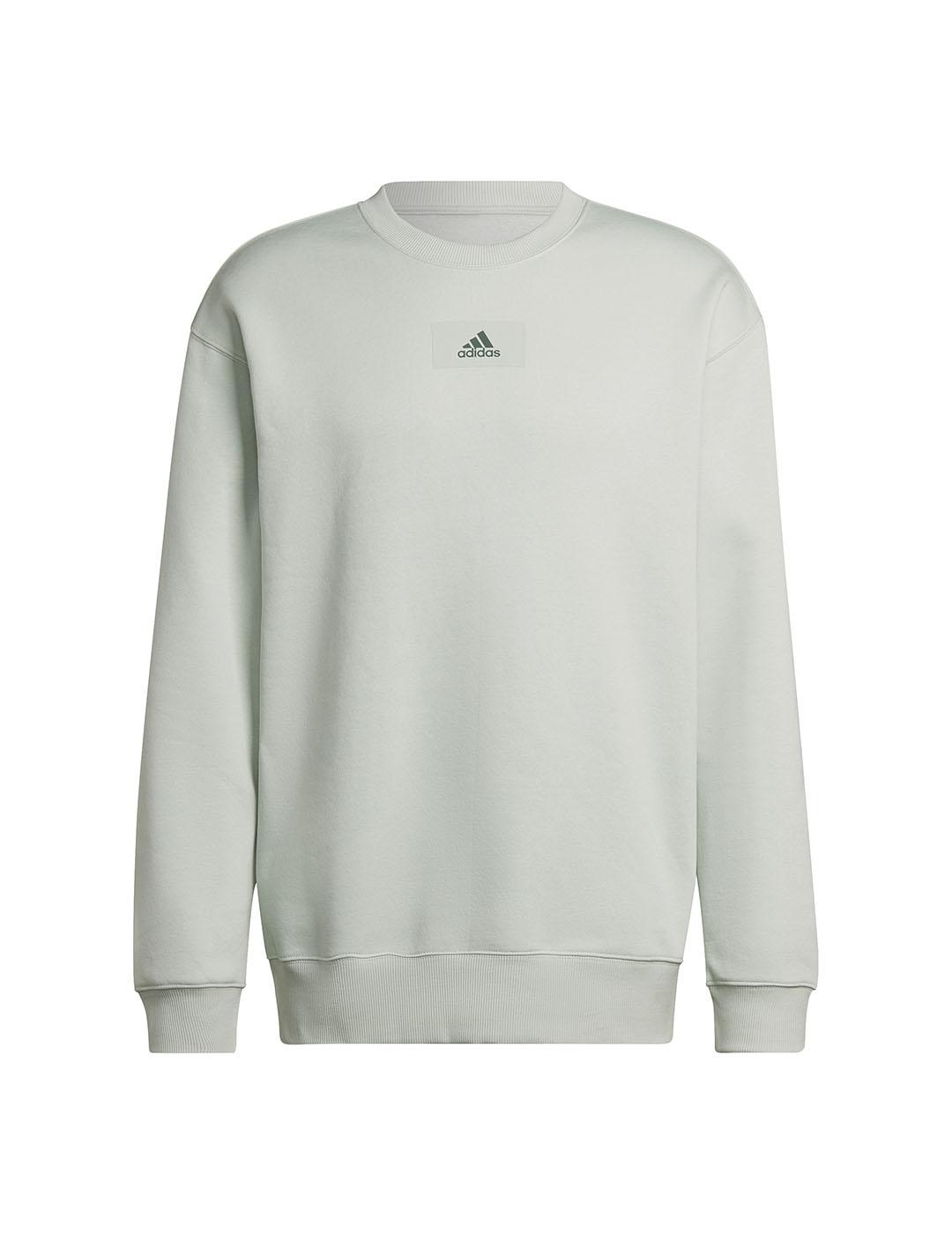 Adidas Sudadera Hombre Favorite Verde Essentials Feelvivid