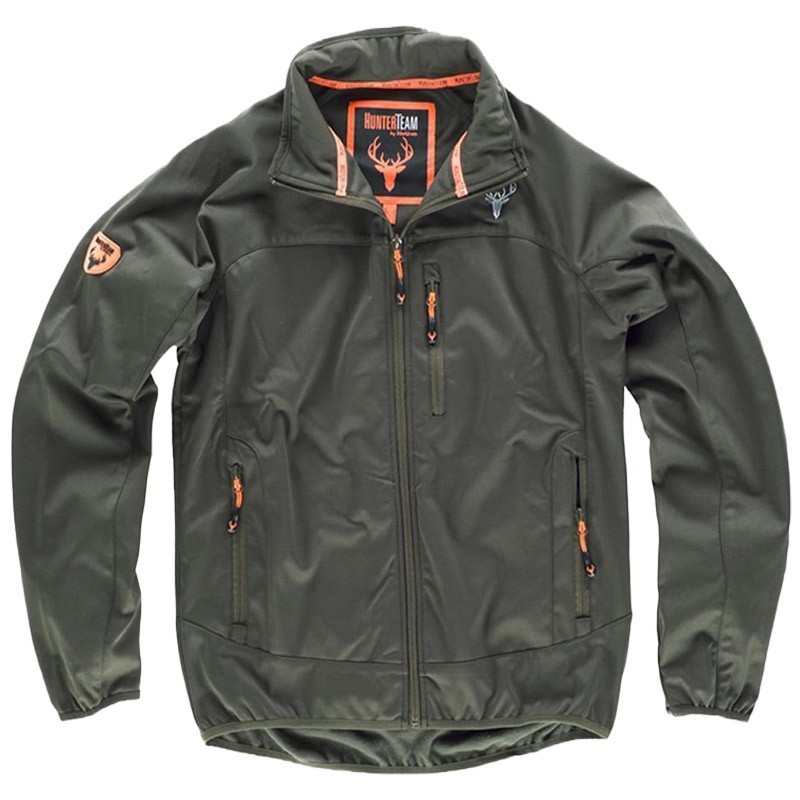 Chaqueta de Caza Ligera Verde Bosque Workshell