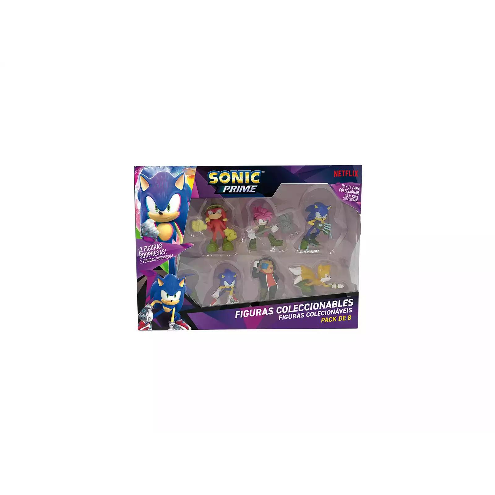 Bizak – Figura Pack de 8 Sonic.