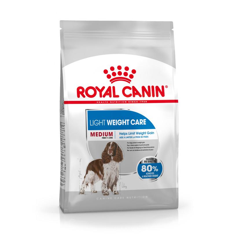 Royal Canin – Pienso para perros adultos razas medianas Royal Canin Medium Light Weight Care. 3 Kg