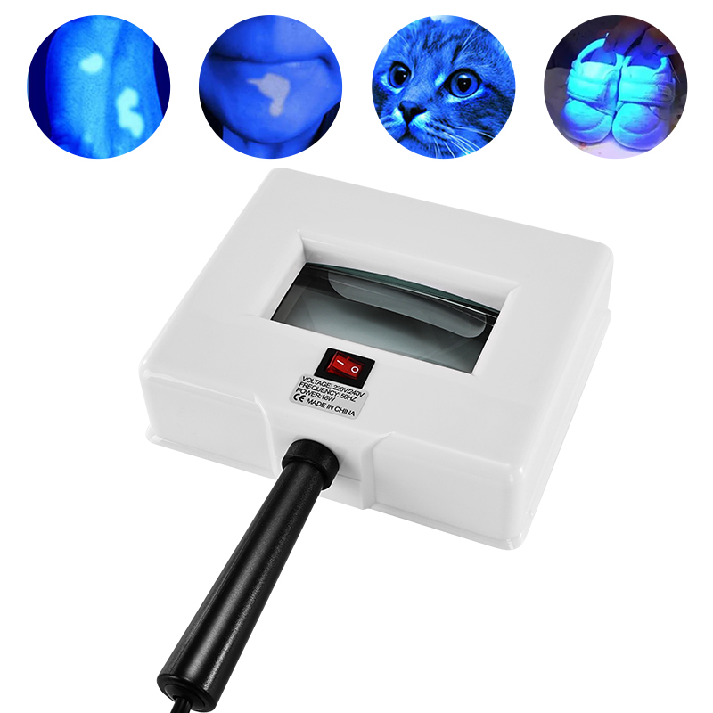 TK Análisis De Piel Woods Lamp Para Uso Doméstico Y Salón SPA Máquina De Escaneo Facial Analizador UV Magnificador De Material Plástico