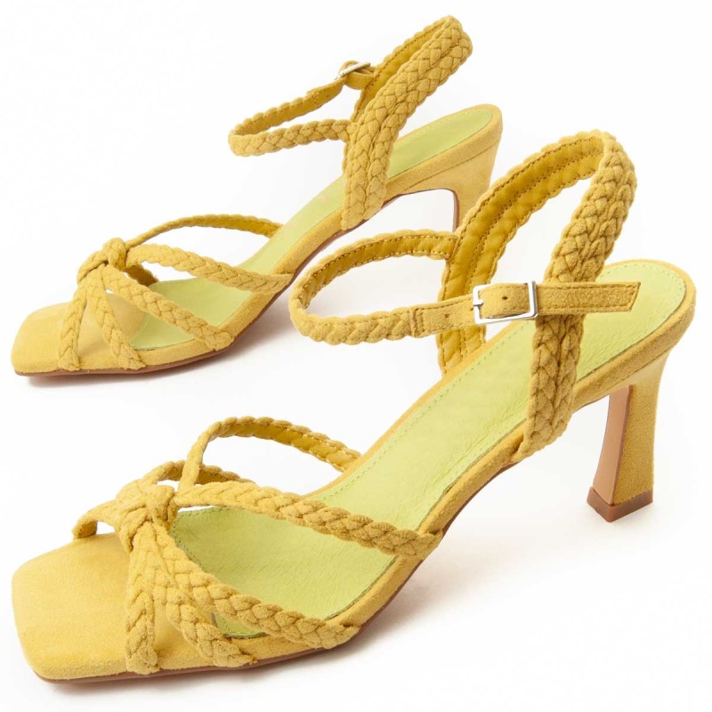 Sandalia Con Tacon Para Mujer.  Montevita  Sanndal22  91727