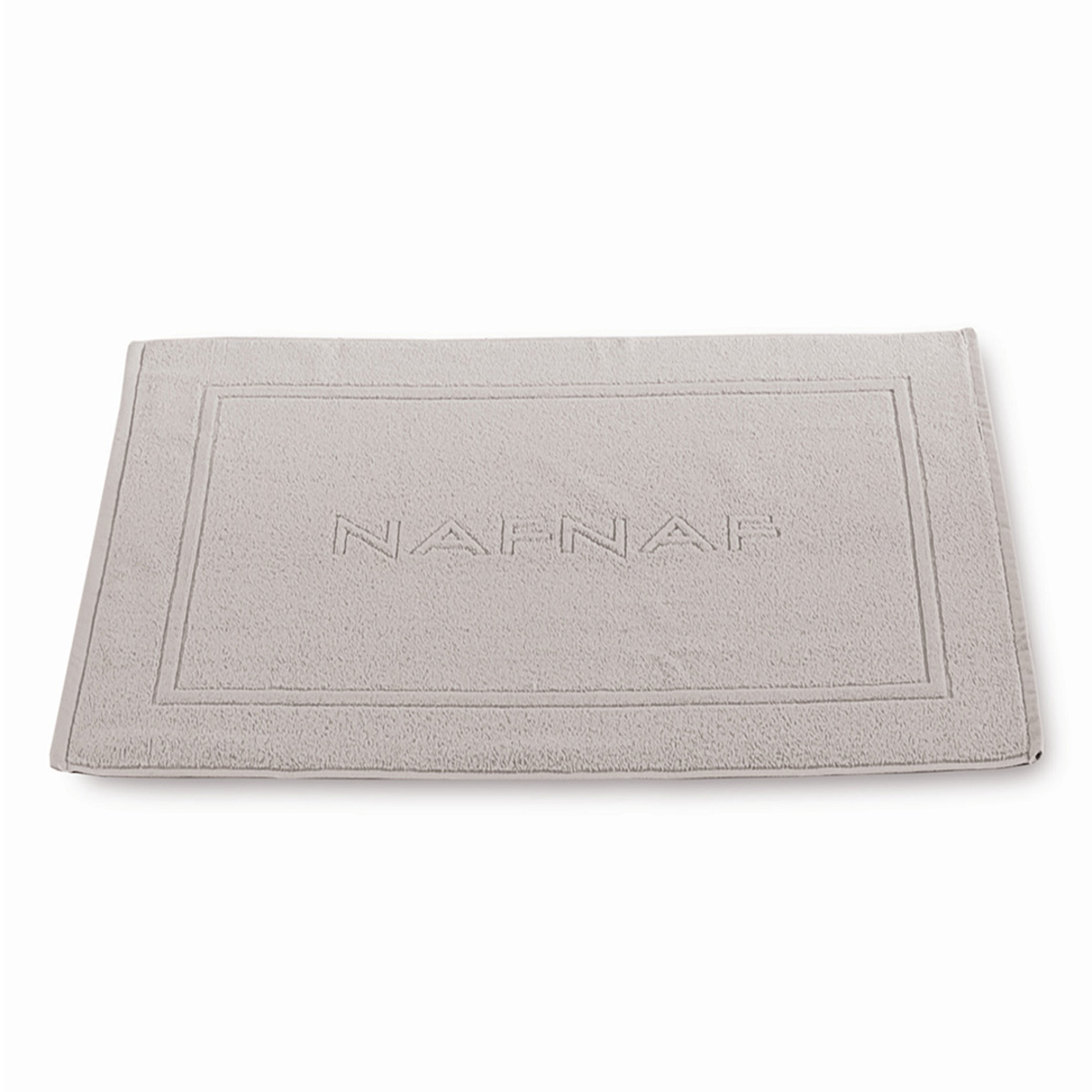 NAF NAF - Alfombra de baño 100% algodón CASUAL  azul mar 50x80 cm