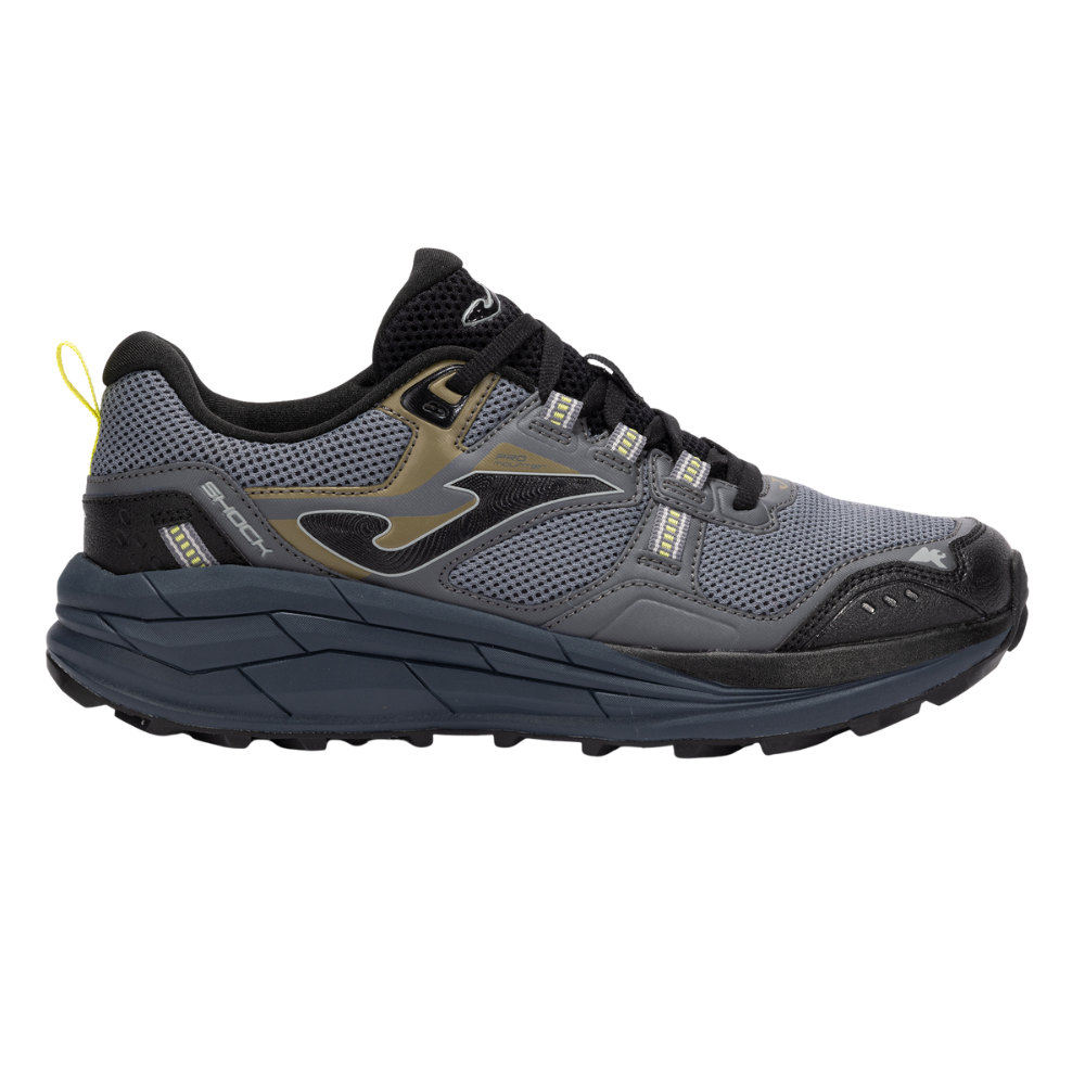 JOMA SHOCK MEN 2522 Gris Oscuro. TKSHOW2522. Zapatillas Trail para Adulto.
