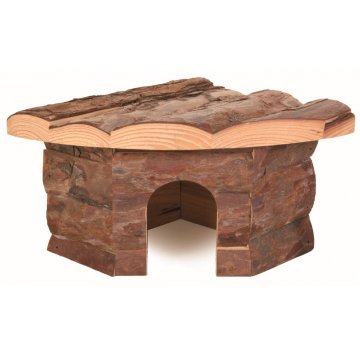 Abrigo em Madeira Jesper - p/ Hamsters 21x10x15