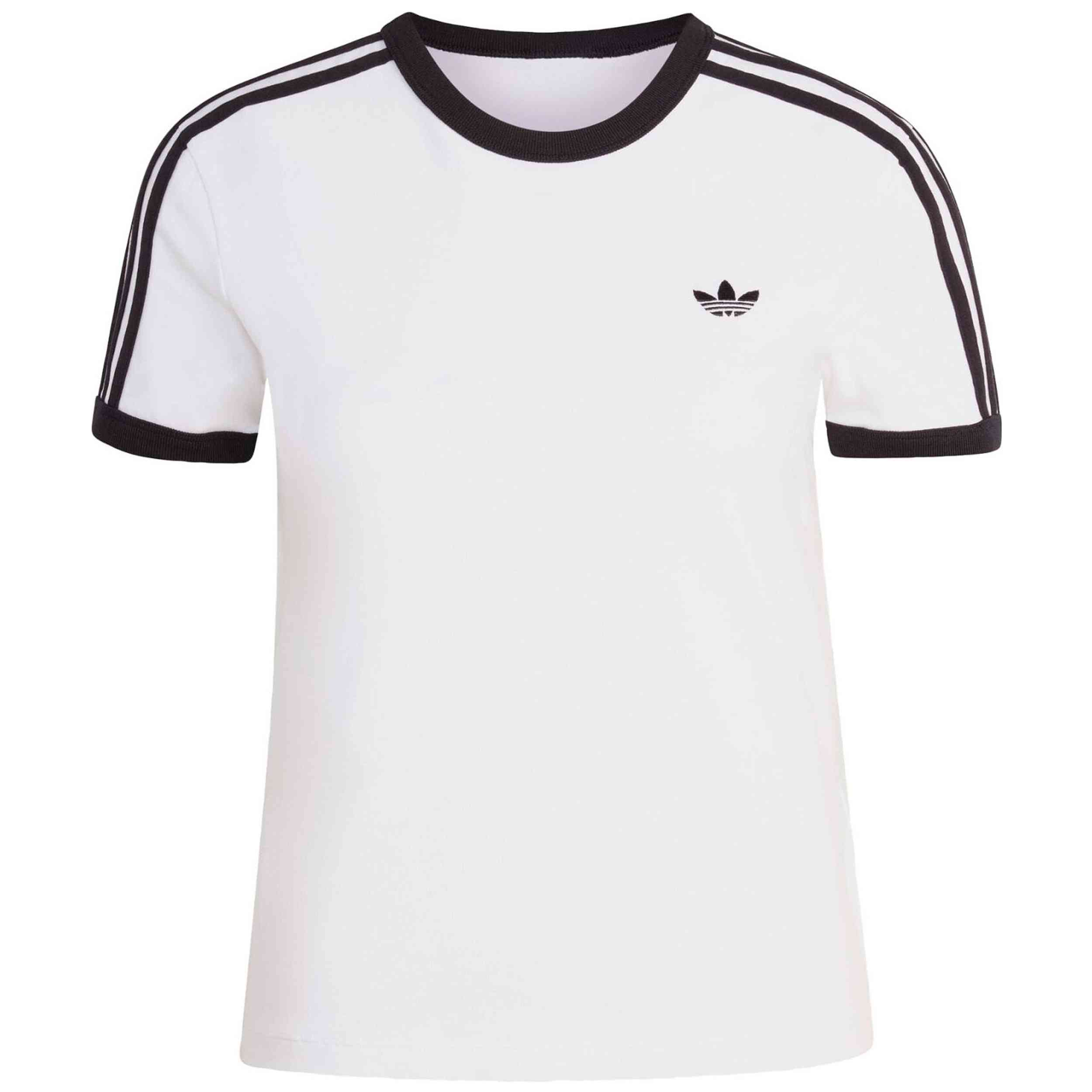 Camiseta Entallada 3 Stripes adidas