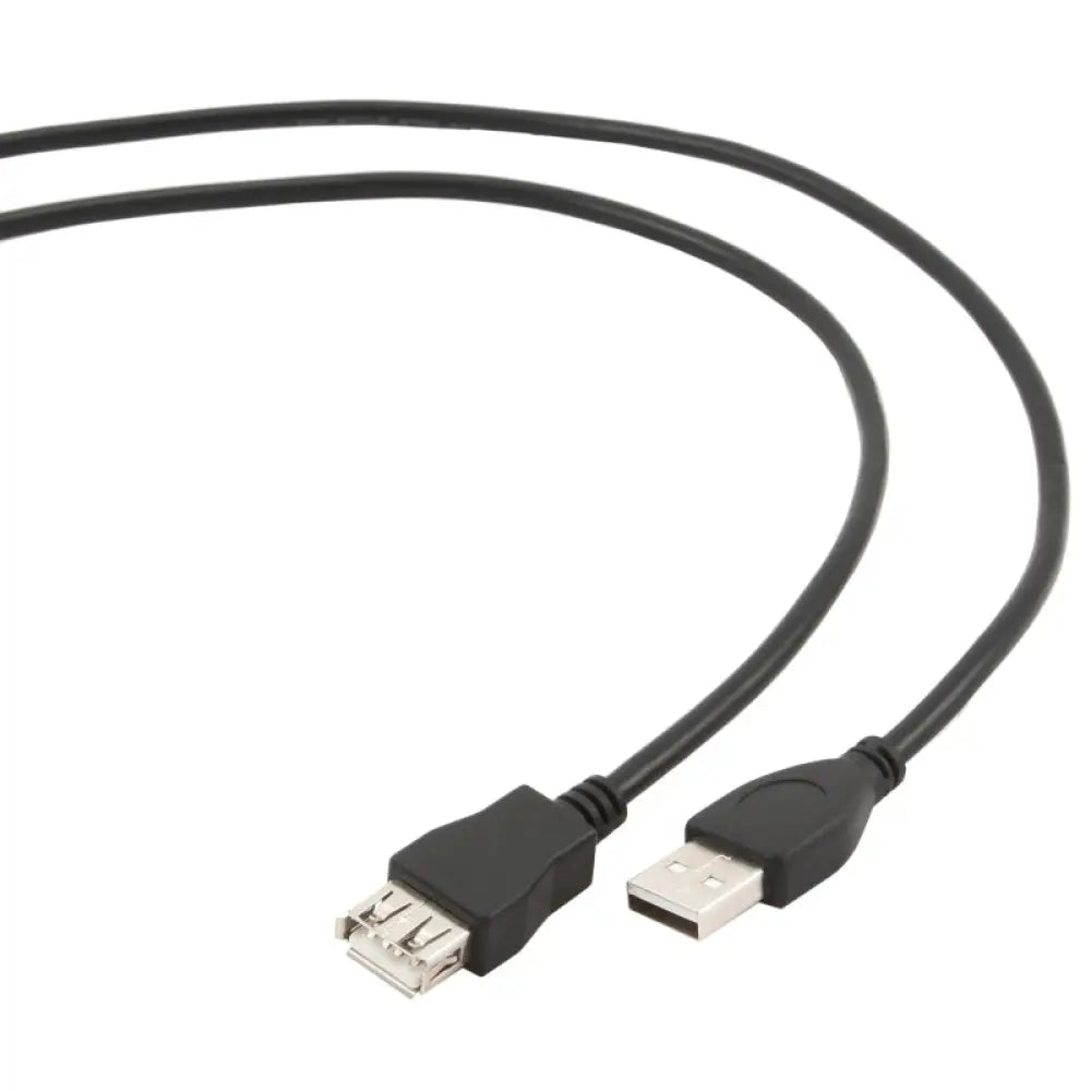 Gembird - Cable USB 2.0 tipo A macho a hembra 1,8 m con contactos chapados en oro CC-USB2-AMAF-6 para extensión fiable de dispositivos