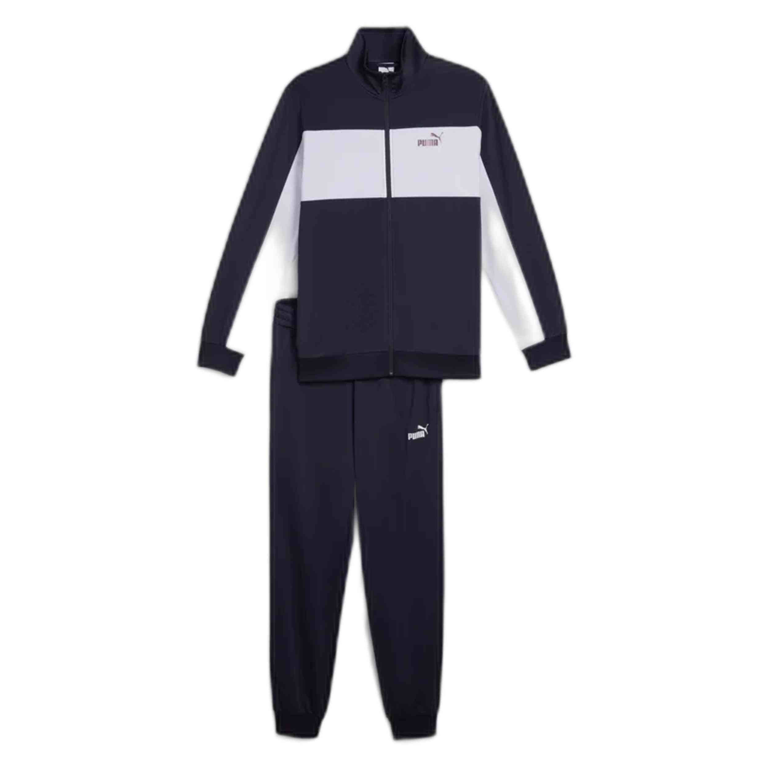 Chandals marca Puma modelo 687304-16 para hombre en color marino/blanco