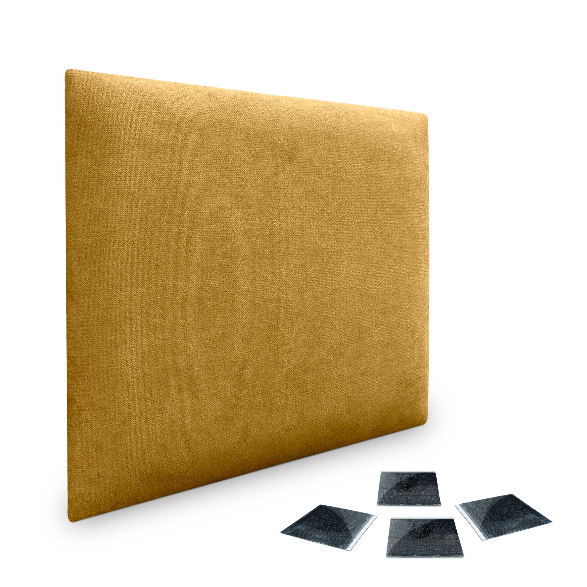 DHOME Juego de Paneles Tapizados de Tela Acualine Pack Autoadhesivos para Pared Acústicos Absorbentes Protección Tercera Gama de Colores