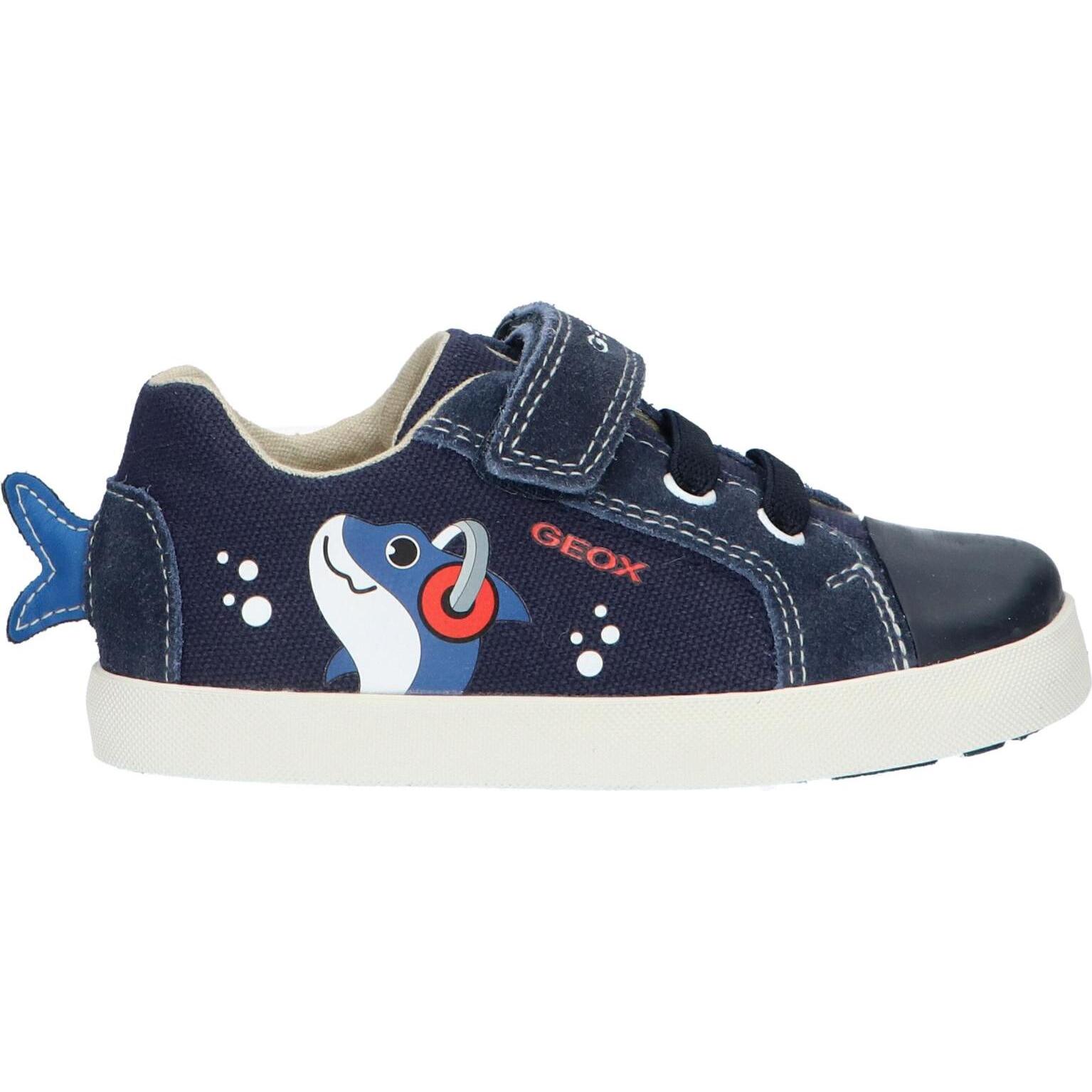 Geox B Kilwi - Zapatillas Casual Niño Azul MKP