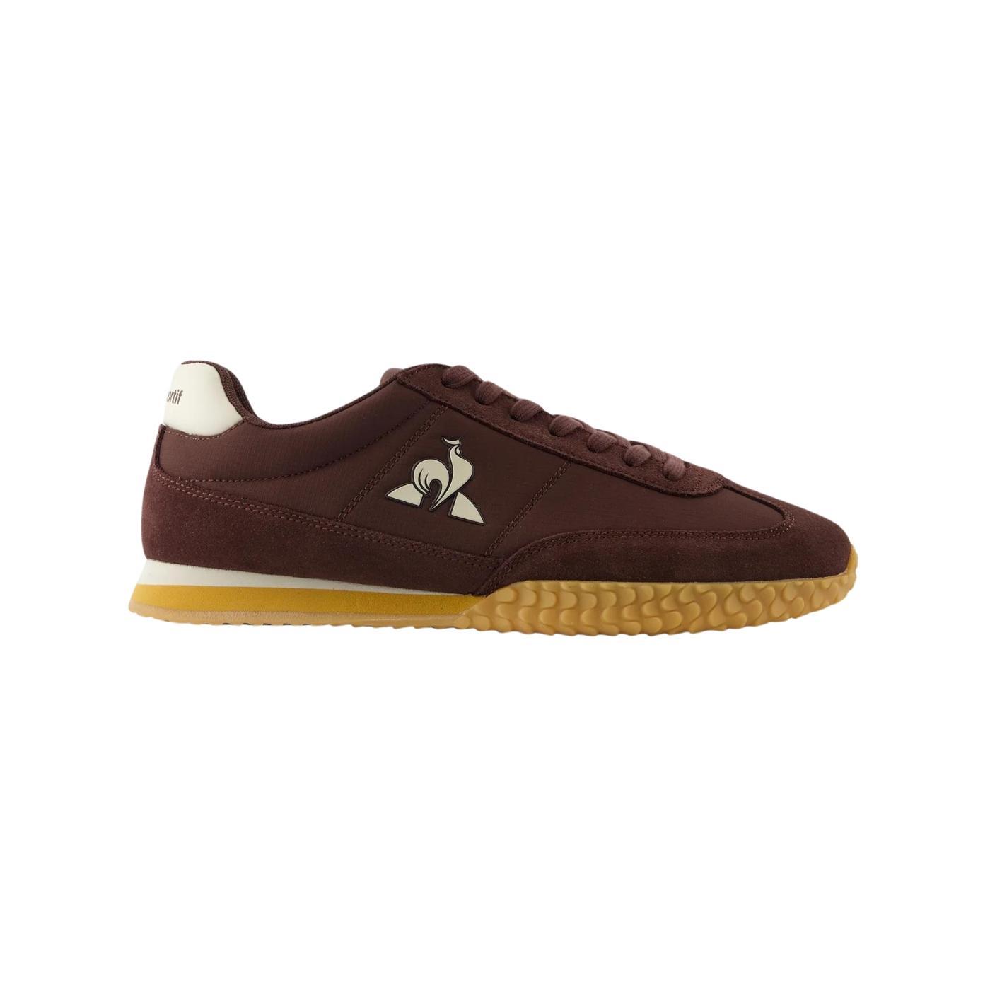 Zapatillas le coq sportif veloce ii marrón de hombre.