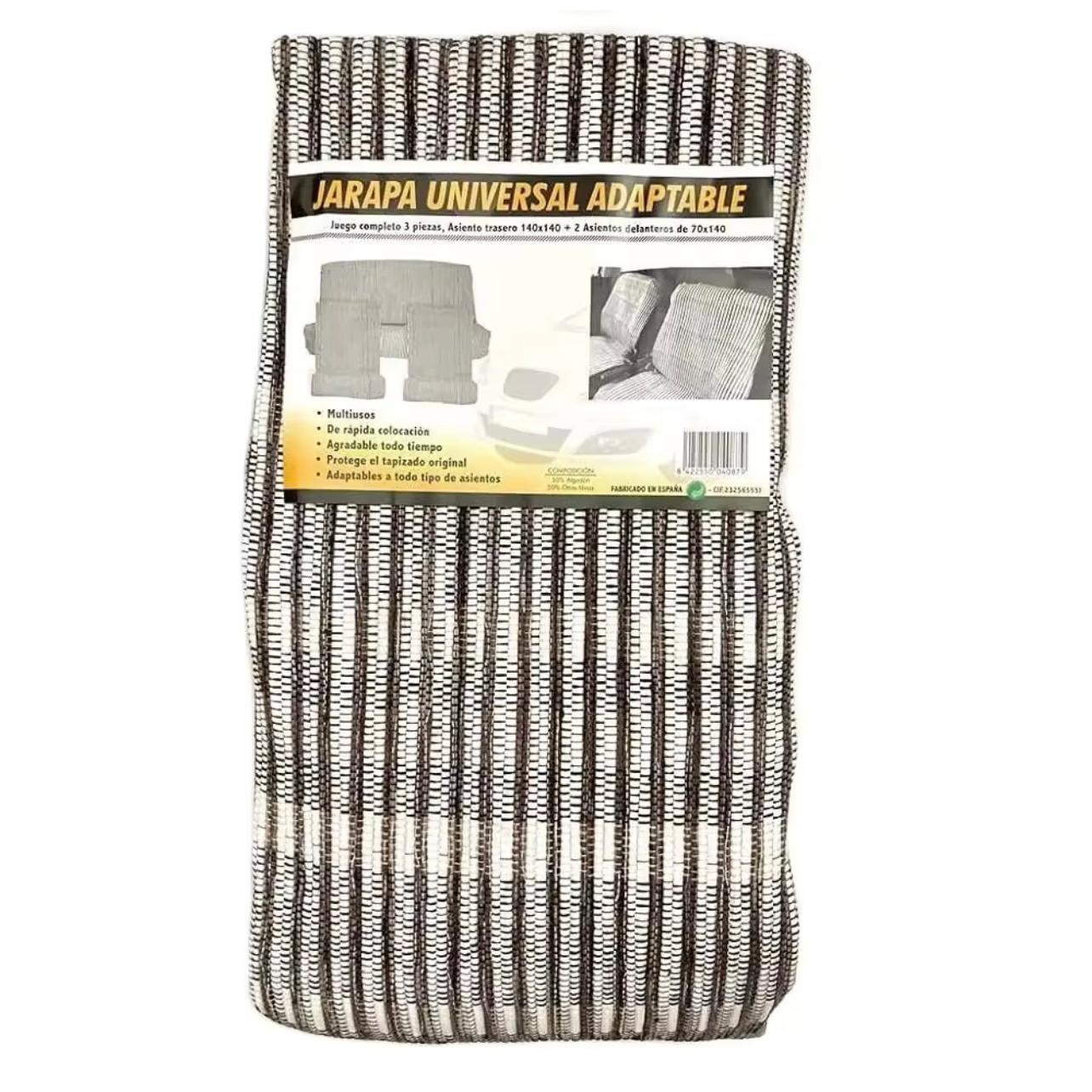 Funda Universal para Asientos de Coche JARAPA - Protección Ajustable y Adaptable a Todos los Vehículos