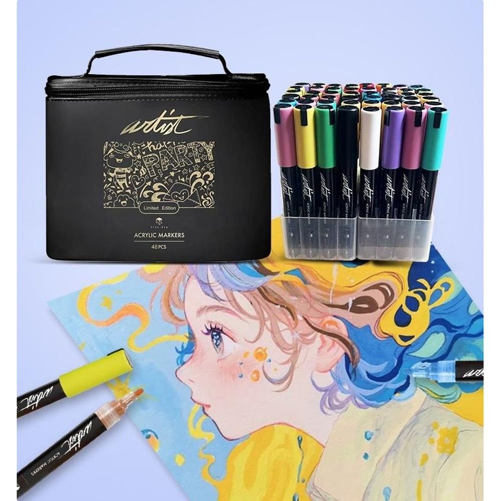 ROYMART ESTUCHE 48 ROTULADORES ACRILICOS GAMA ARTIST SEPTIEMBRE 2025