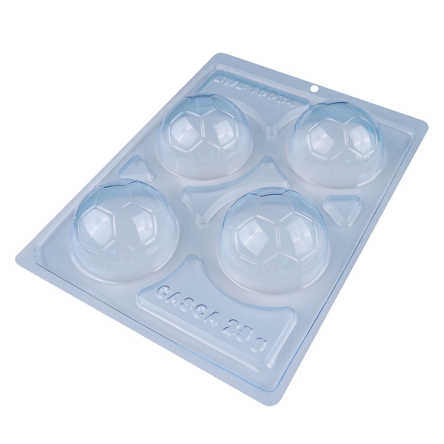Molde Para Chocolate Bwb - Balones De Futbol (4 Cavidades)