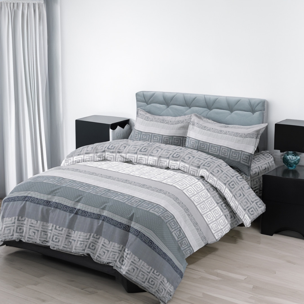PLUSHOME Juego Funda Nórdico Cama 90-180cm 3 o 4 Piezas Microfibra